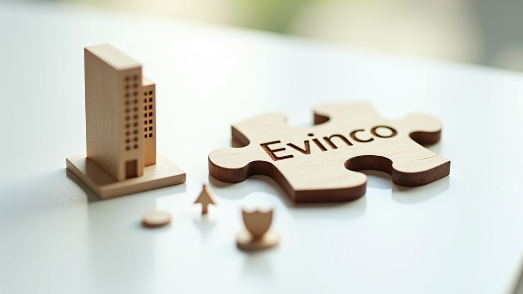 Carte mentale montrant les différents secteurs d'activité des entreprises Evinco