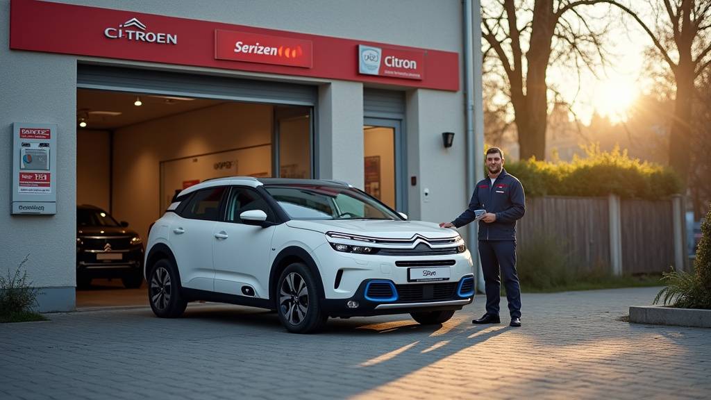 Intérieur du concessionnaire Citroën Strasbourg Sud à Geispolsheim