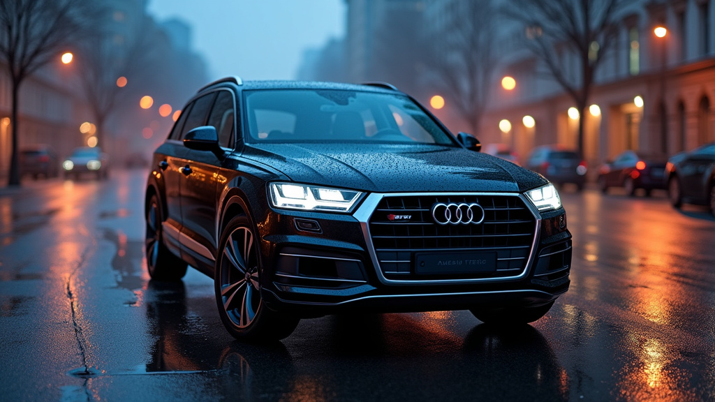 Audi Q7 TDI sur route de montagne en 2026