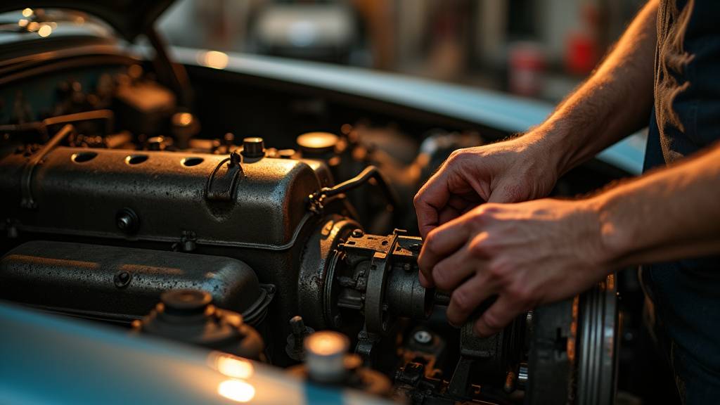 Adyx Clubsport en train de filmer une vidéo dans son atelier automobile