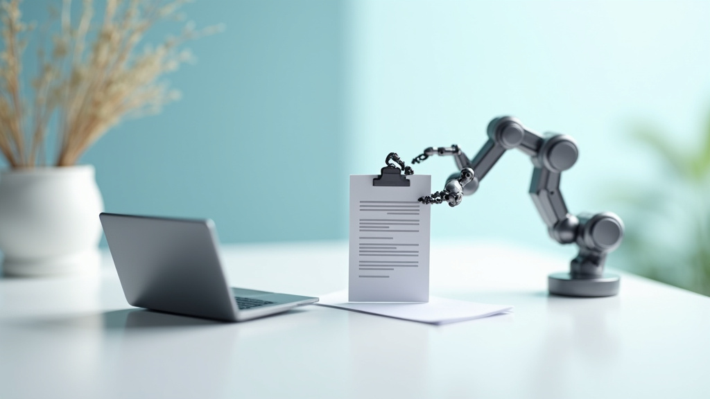 CV professionnel et lettre de motivation sur un bureau