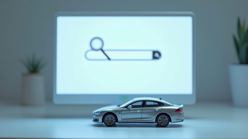 Interface de recherche avancée sur une plateforme automobile en ligne